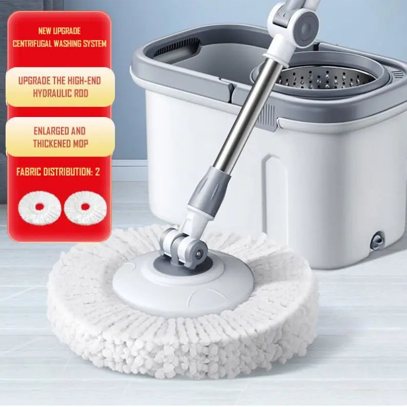 Factory Best Selling Round Rotating Mop Floor Cleaning 360 Rotating Mop Bucket Cleaning Mop Dirty Water Depart Bucket