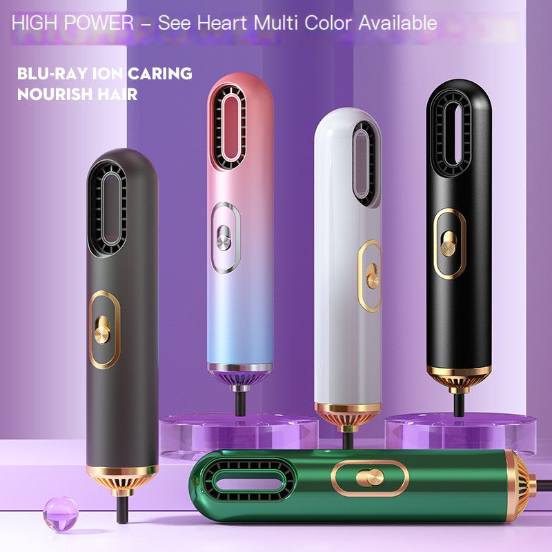Cross-Border Blue Light Hair Dryer with Ionic Function